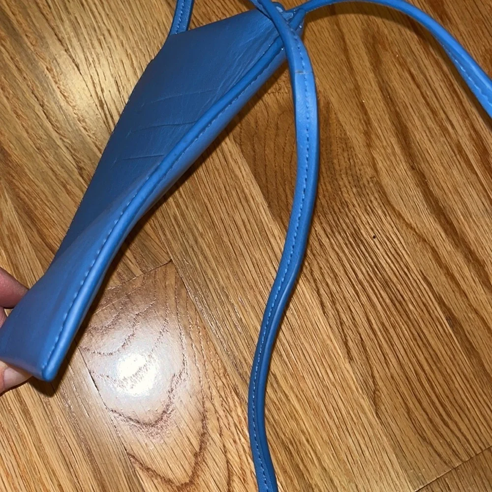 NWT Free People Dance All Night Leather Lanyard Bag